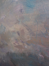 Load image into Gallery viewer, Blue Gray Sky Abstract Painting On Canvas Living Room Art Sp036