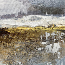 Load image into Gallery viewer, Boat Painting Abstract Acrylic Painting Gold Textured Canvas Art Sp094