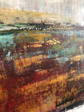 Load image into Gallery viewer, Brown And Yellow Gtay Texture Abstract Paintings On Canvas Sp057