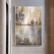 Load image into Gallery viewer, Brown Tree Art Lake Scenery Acrylic Painting Landscape Home Decoration Wp003