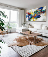 Load image into Gallery viewer, Colorful Abstract Hand Painted Modern Oversize Abstract Wall Art Wp026