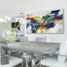 Load image into Gallery viewer, Colorful Abstract Hand Painted Modern Oversize Abstract Wall Art Wp026