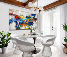 Load image into Gallery viewer, Colorful Abstract Hand Painted Modern Oversize Abstract Wall Art Wp026