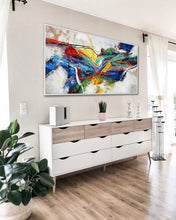 Load image into Gallery viewer, Colorful Abstract Hand Painted Modern Oversize Abstract Wall Art Wp026