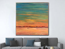 Load image into Gallery viewer, Colorful Abstract Painting Landscape Art Sunset Painting Sp016