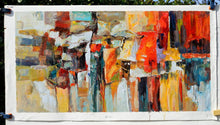 Load image into Gallery viewer, Colorful Abstract Painting Red Modern Canvas Painting Sp074