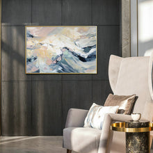 Load image into Gallery viewer, Colorful Platte Knife Painting Abstract Mountain Painting Wp069