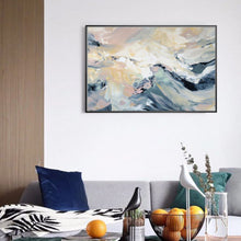 Load image into Gallery viewer, Colorful Platte Knife Painting Abstract Mountain Painting Wp069