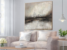 Load image into Gallery viewer, Gray White Brown Abstract Painting Living Room Artwork Sp024