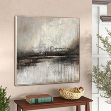 Load image into Gallery viewer, Gray White Brown Abstract Painting Living Room Artwork Sp024