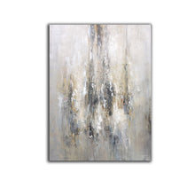 Load image into Gallery viewer, Gray Abstract Acrylic Painting Modern Textured Canvas Art Sp095