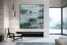 Load image into Gallery viewer, Grey Abstract Painting Original Oversize Painting Kp111
