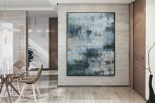 Load image into Gallery viewer, Grey Abstract Painting Original Oversize Painting Kp111