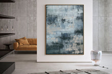 Load image into Gallery viewer, Grey Abstract Painting Original Oversize Painting Kp111