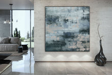 Load image into Gallery viewer, Grey Abstract Painting Original Oversize Painting Kp111