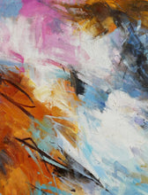 Load image into Gallery viewer, Hand Painted Oil Painting On Canvas Lilac Violet Blue Sp102