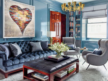 Load image into Gallery viewer, Heart Abstract Art Love Painting Modern Abstract Painting On Canvas Sp064