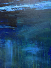 Load image into Gallery viewer, Orange Blue Brown Minimalist Abstract Art For Living Room Sp002