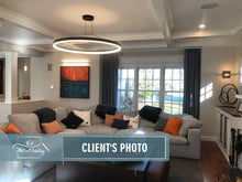 Load image into Gallery viewer, Orange Blue Brown Minimalist Abstract Art For Living Room Sp002