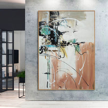 Load image into Gallery viewer, Original Abstract Painting Office Painting Living Room Decor Wp082
