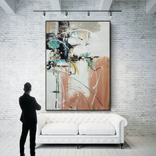 Load image into Gallery viewer, Original Abstract Painting Office Painting Living Room Decor Wp082