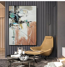 Load image into Gallery viewer, Original Abstract Painting Office Painting Living Room Decor Wp082