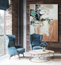 Load image into Gallery viewer, Original Abstract Painting Office Painting Living Room Decor Wp082