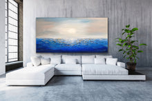 Load image into Gallery viewer, Original Beach Painting Contemporary Modern Wall Decor Art Wp083