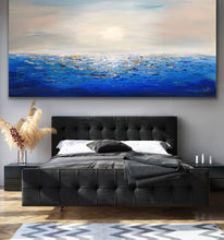 Load image into Gallery viewer, Original Beach Painting Contemporary Modern Wall Decor Art Wp083
