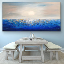Load image into Gallery viewer, Original Beach Painting Contemporary Modern Wall Decor Art Wp083