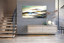 Load image into Gallery viewer, Original Oil Painting, Office Decor Large Mid Century Modern Art Kp098