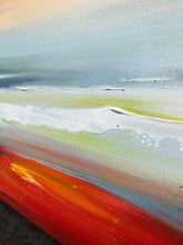 Load image into Gallery viewer, Red Blue Orange Abstract Painting On Canvas For Office Living Room Sp034