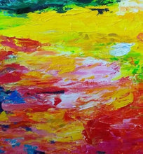 Load image into Gallery viewer, Red Yellow Blue Abstract Painting Contemporary Art Decor Sp006
