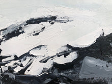 Load image into Gallery viewer, Snow Mountain Painting Sunshine Gold Leaf Wall Art Wp014