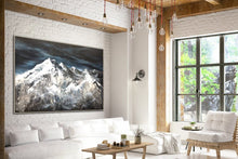 Load image into Gallery viewer, Snow Mountains Abstract Painting Modern Landscape Painting Sp044