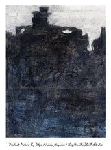 Load image into Gallery viewer, Black and White Abstract Painting Contemporary Art Yp099