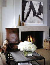 Load image into Gallery viewer, Black White Oil Painting Contemporary Art, Hand Made Abstract Art Yp098