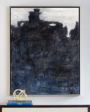 Load image into Gallery viewer, Black and White Abstract Painting Contemporary Art Yp099