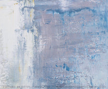 Load image into Gallery viewer, Blue And White Abstract Painting Art for Large Wall Yp091