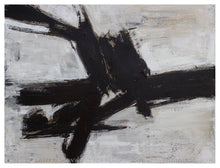 Load image into Gallery viewer, Geometric Painting Canvas Art Black White Painting Yp097