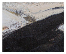 Load image into Gallery viewer, Black and White Painting Abstract Painting Contemporary Art Yp088