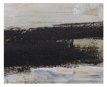 Load image into Gallery viewer, Black and White Abstract Painting Contemporary Art Yp106