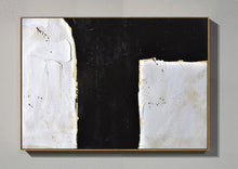 Load image into Gallery viewer, Black And White Minimal Painting Dinning Room Wall Art Yp103