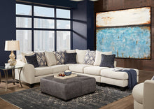 Load image into Gallery viewer, White Blue Abstract Painting Original Turquoise Oil Painting