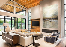 Load image into Gallery viewer, Large Landscape Brown Tan Abstract Painting Modern Artwork Fp018