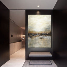 Load image into Gallery viewer, Large Landscape Brown Tan Abstract Painting Modern Artwork Fp018