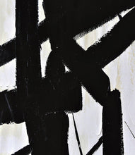 Load image into Gallery viewer, Contemporary Painting on Canvas, Black And White Painting Yp068