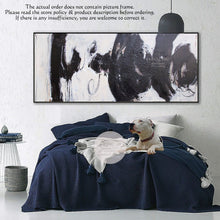 Load image into Gallery viewer, Black And White Wall Art Abstract Painting Contemporary Art Yp104