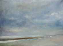 Load image into Gallery viewer, Beach Abstract Acrylic Painting Sky And Sea Painting Ap013