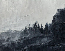 Load image into Gallery viewer, Black And White Minimalist Canvas Art Grey Abstract Painting Ap024